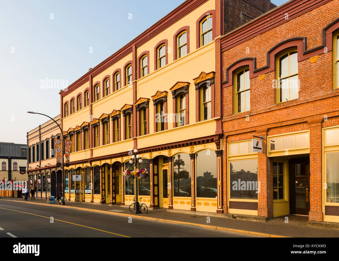Downtown Victoria Canada Stock Photo - Alamy