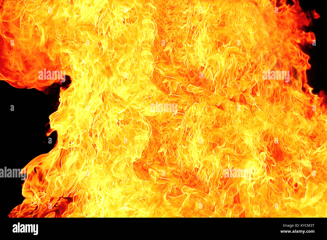 Image with red flame on the black background Stock Photo - Alamy
