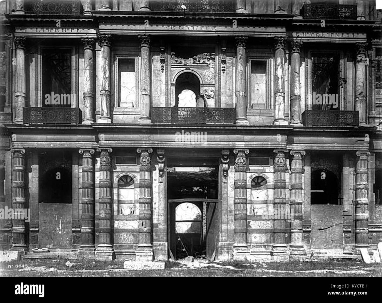 Palais des Tuileries Ruines Paris Médiathèque
