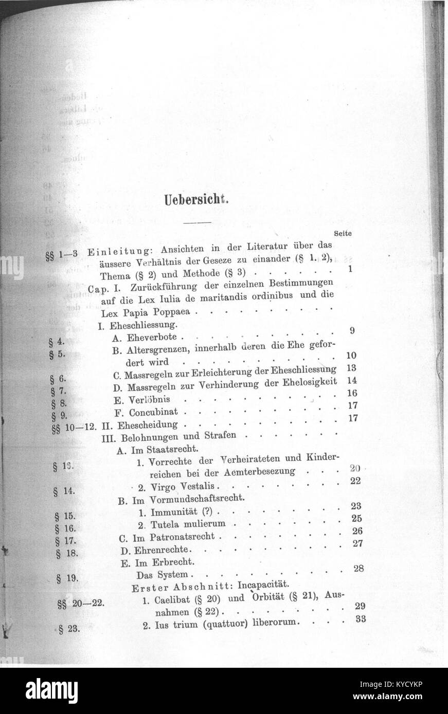 Paul Jörs Ueber das Verhältnis der Lex Iulia de maritandis ordinibus