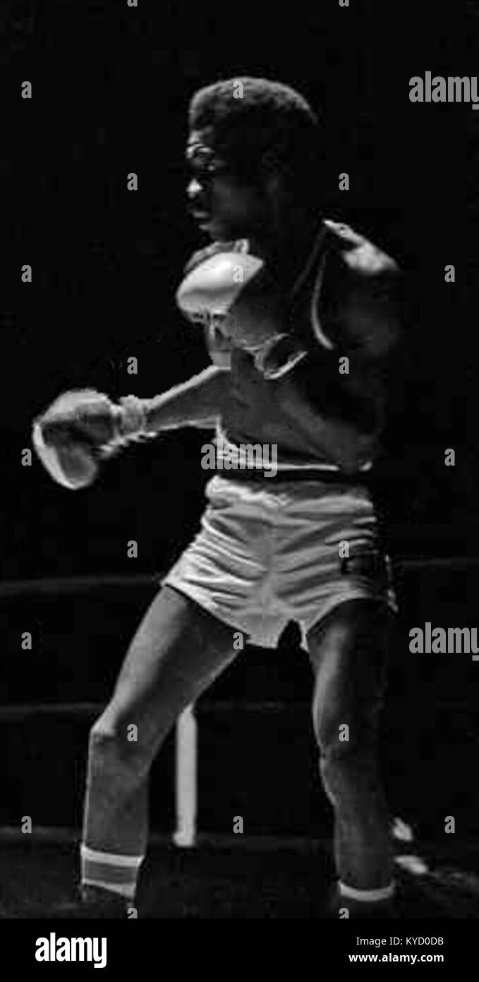 Pedro Reyes (boxer) 1983 Stock Photo Alamy
