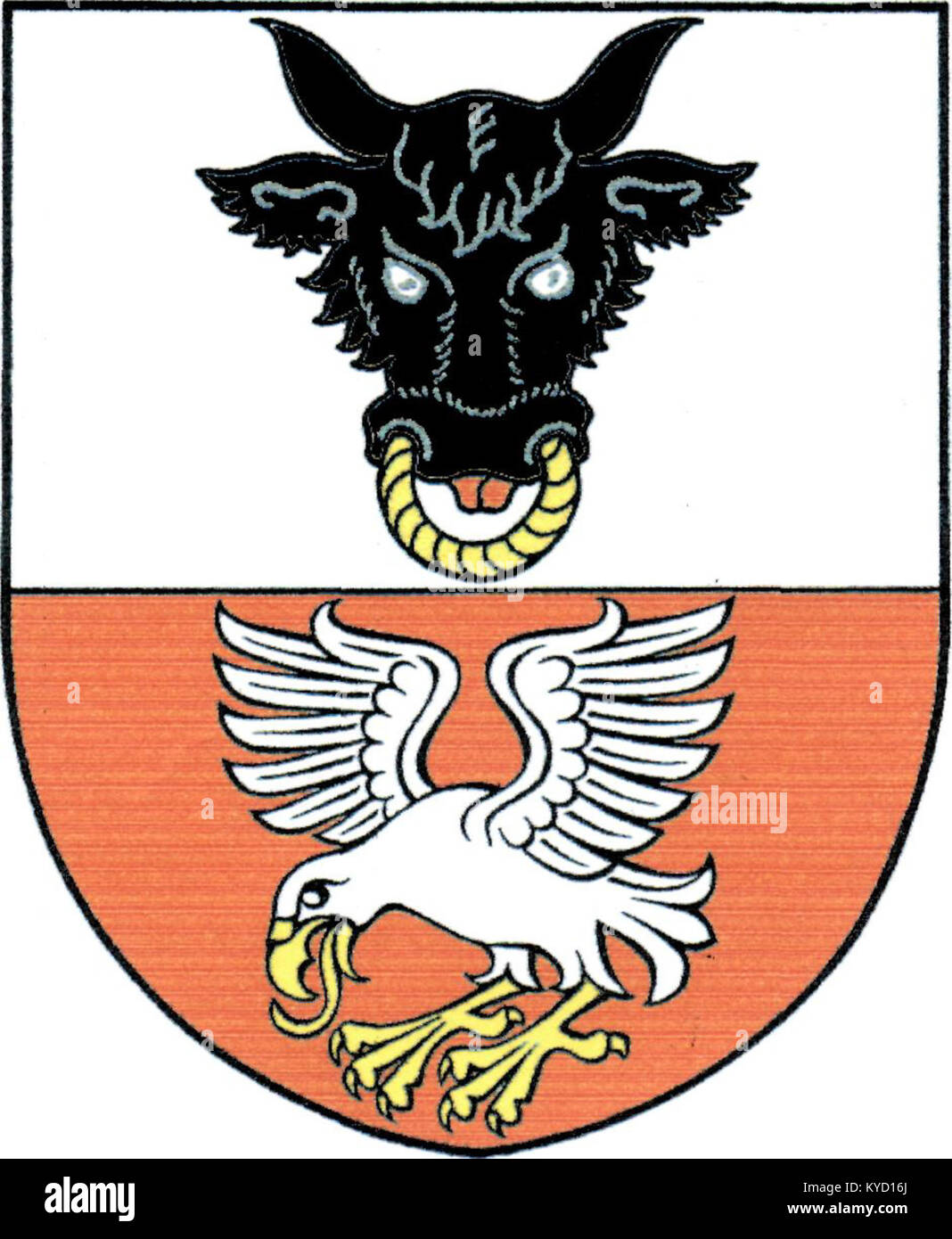 Pernštejnské Jestřabí znak Stock Photo Alamy