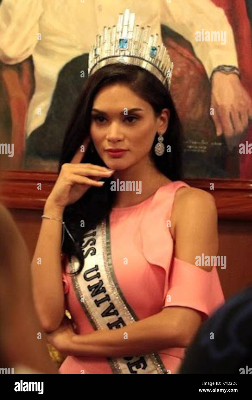 Pia Wurtzbach 071816 (cropped Stock Photo Alamy