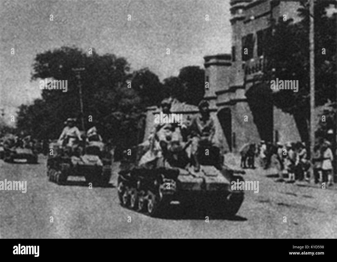 China people's liberation army Black and White Stock Photos & Images ...