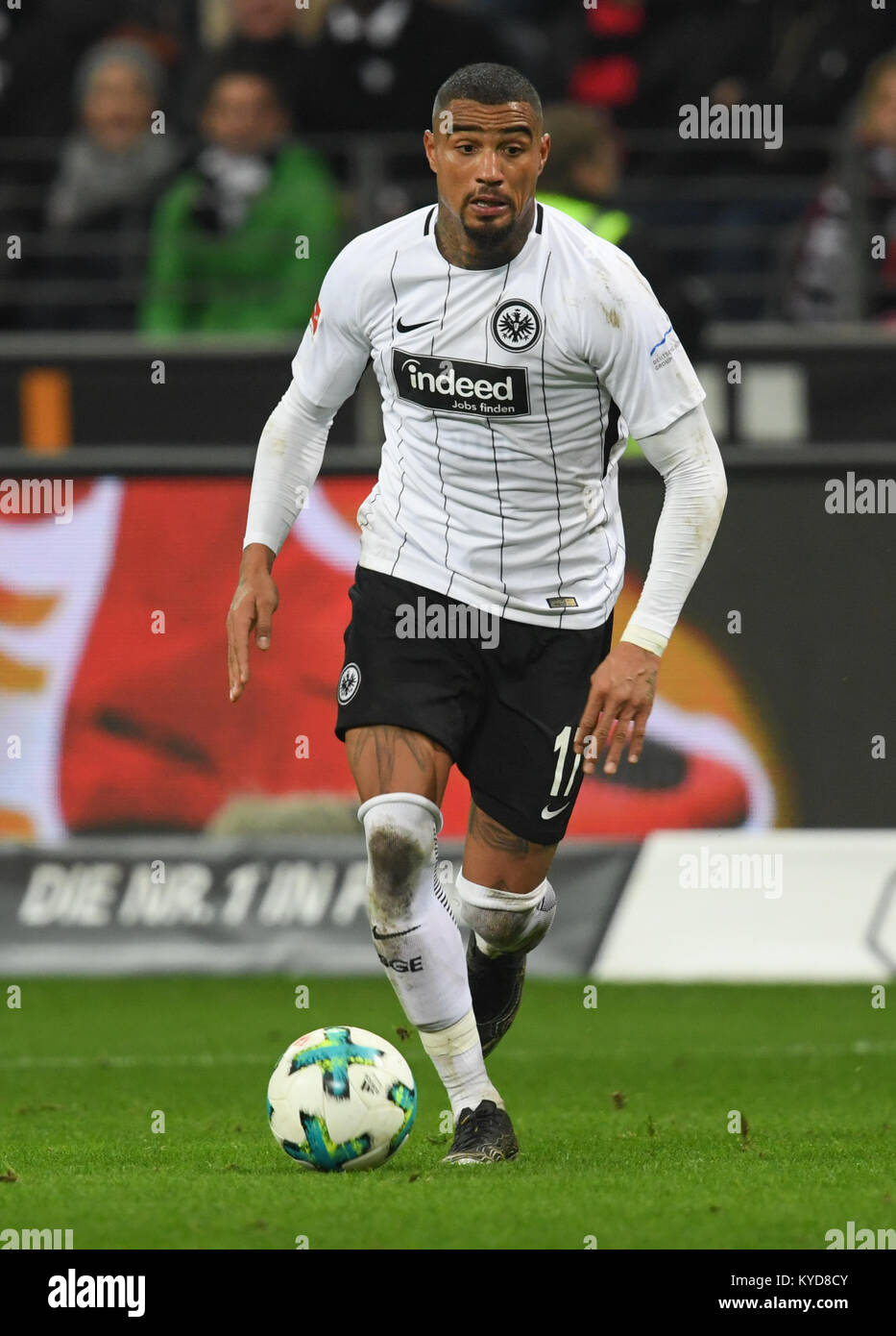 Eintracht Frankfurt's Kevin-Prince Boateng runs with the ball during ...