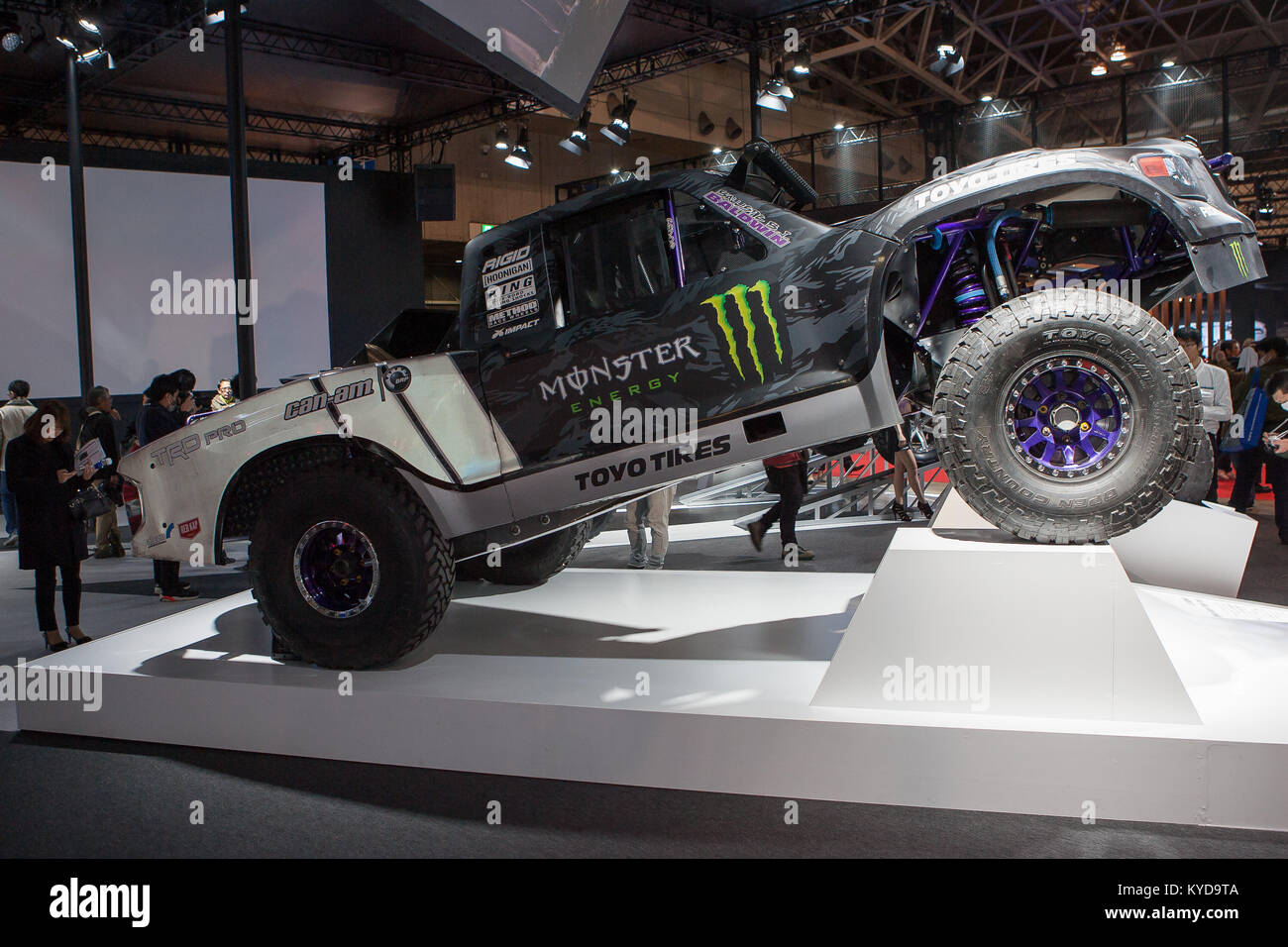 Ballistic BJ Baldwin Shows Off His New Monster Energy Trophy Truck