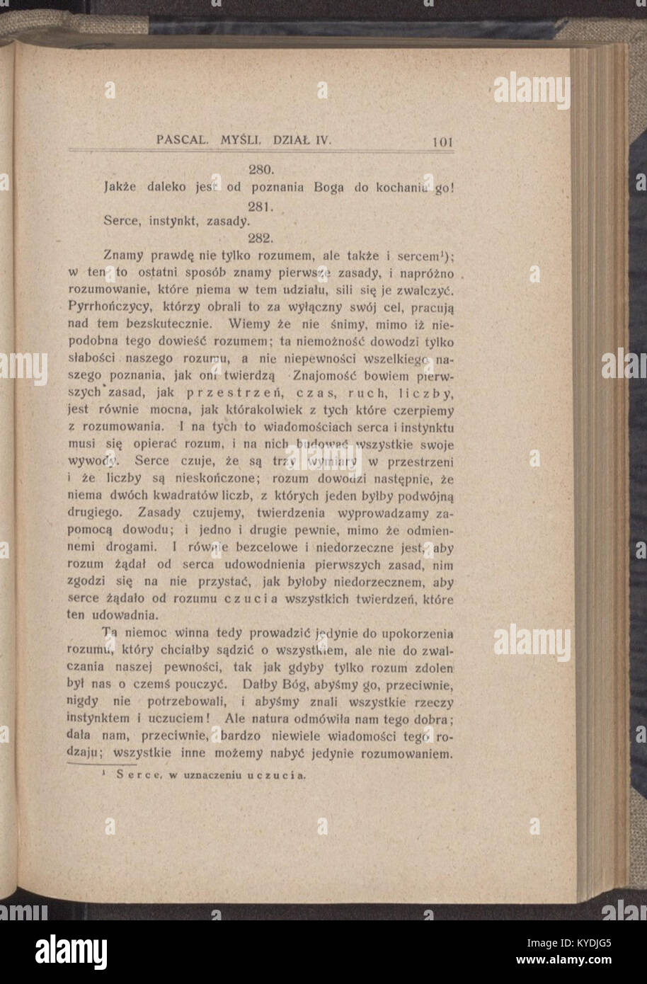 Excerpt from Blaise Pascal’s ''Pensées'' (Thoughts), discussing human ...