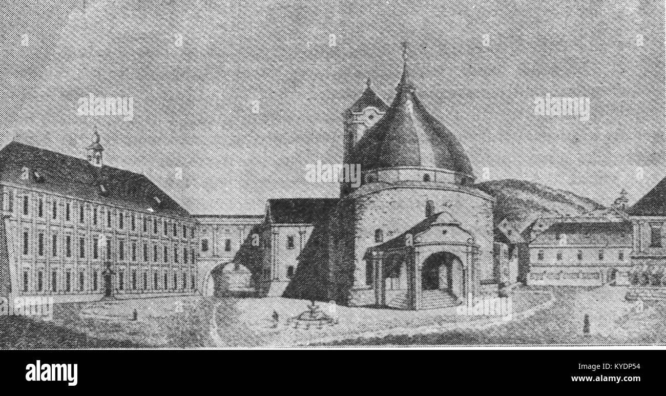 Széchenyi tér XIX. század Stock Photo
