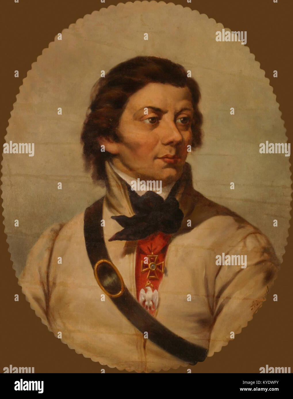 A 1915 depiction or reference to Tadevuš Kaściuška, known as Tadeusz ...
