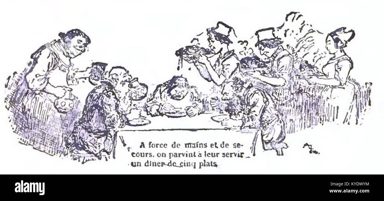 Tarsot - Fabliaux et Contes du Moyen Âge 1913-21 Stock Photo