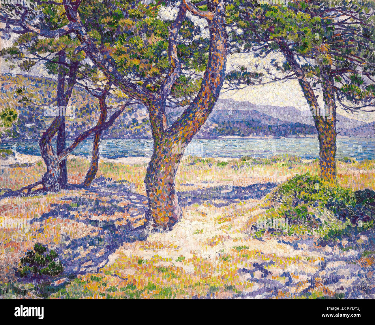 Theo van rysselberghe painting hi-res stock photography and images