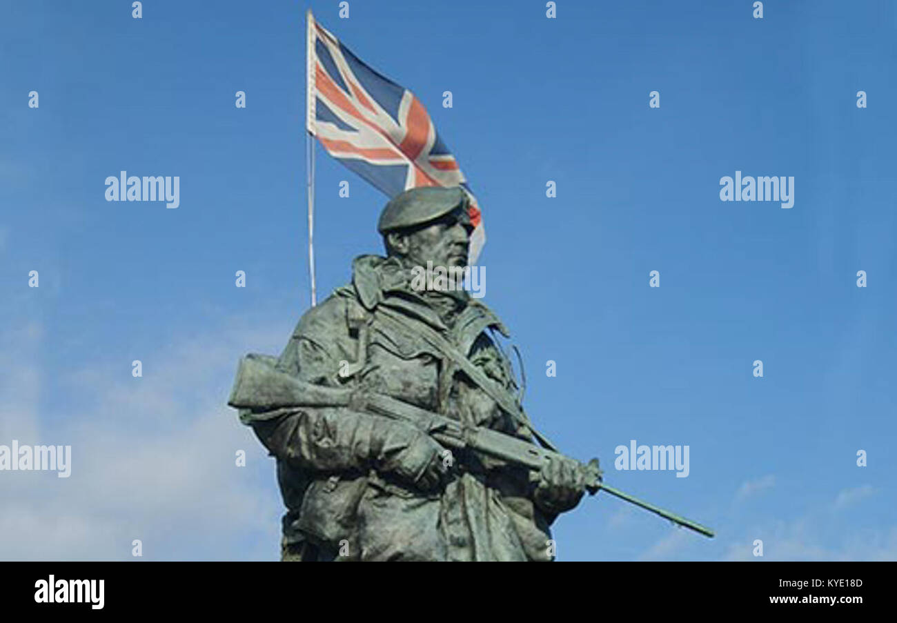 Yomper statue royal marines museum hires stock photography and images