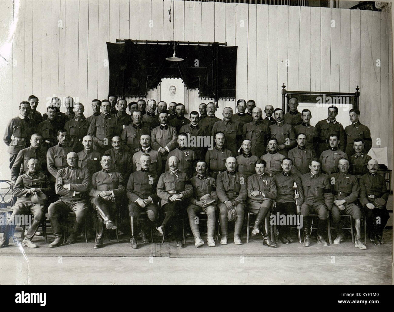 The image shows military medics of the 11th Army Command in Trento ...