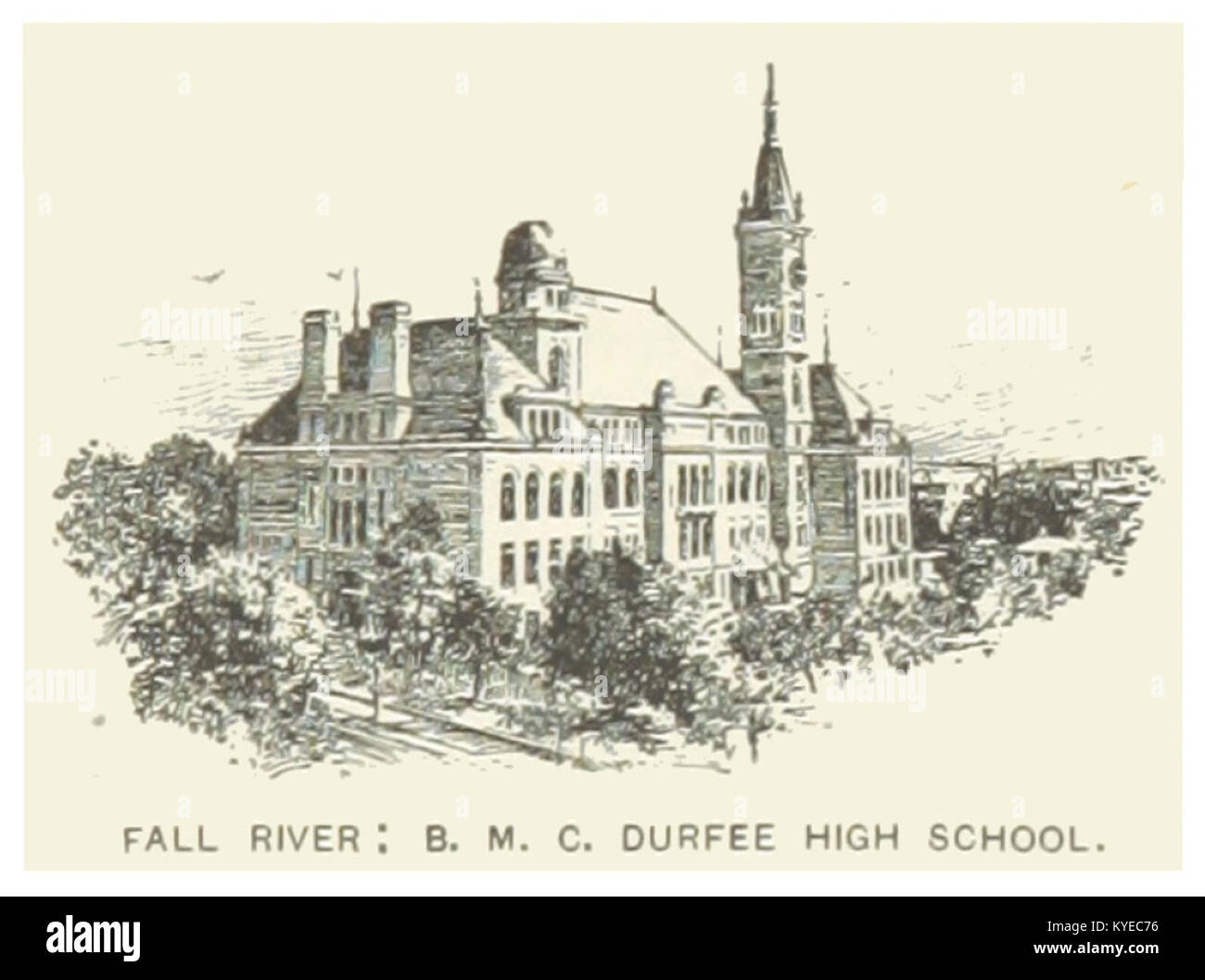 B m c durfee high school hires stock photography and images Alamy