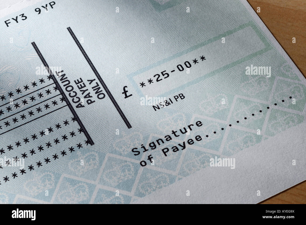 Premium bond cheque hires stock photography and images Alamy