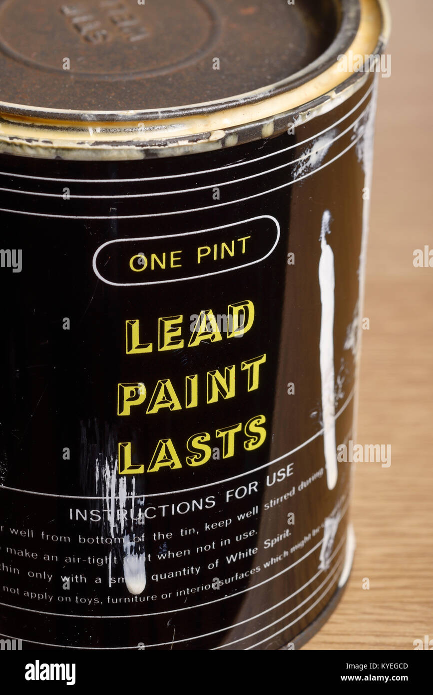 Lead Paint Cans