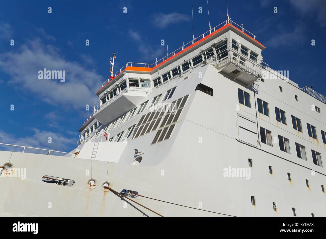 Huge Passenger Ferry Stock Photo