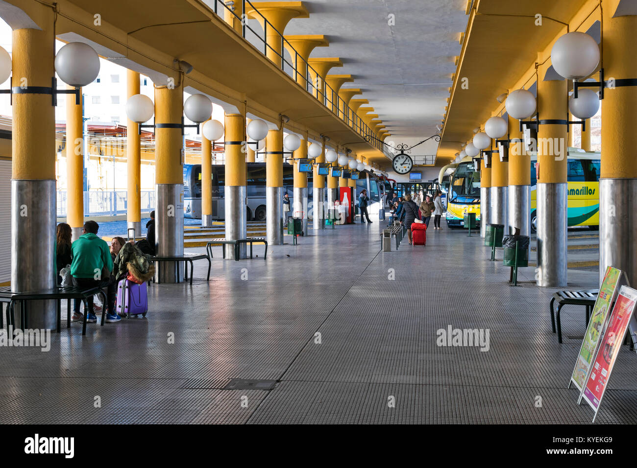 Seville coach station hires stock photography and images Alamy