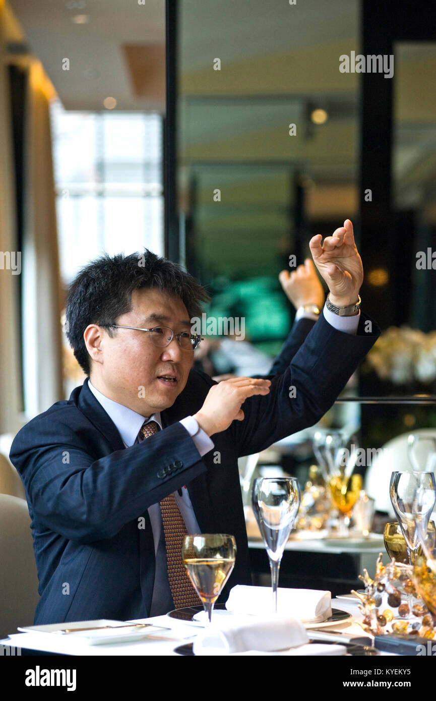 HA-JOON CHANG, Economist & Author Stock Photo