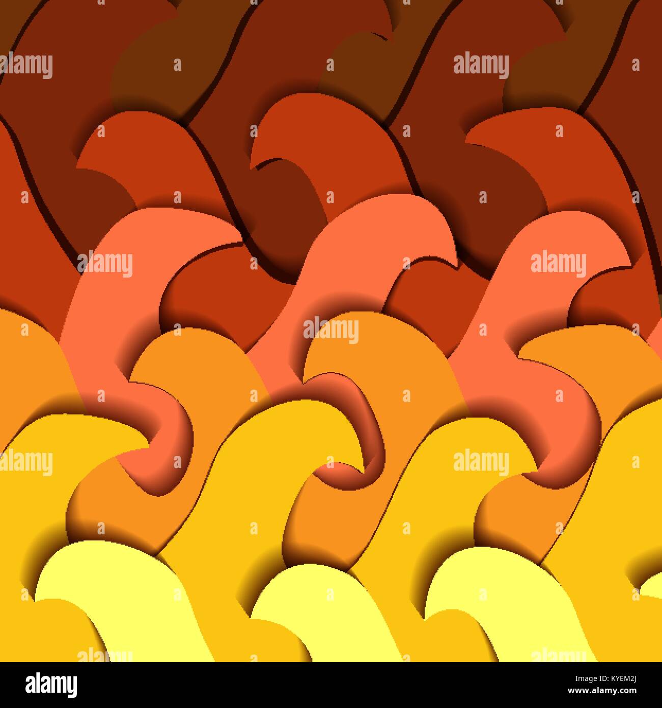 papercut color background. Multi layers effect texture. Vector ...