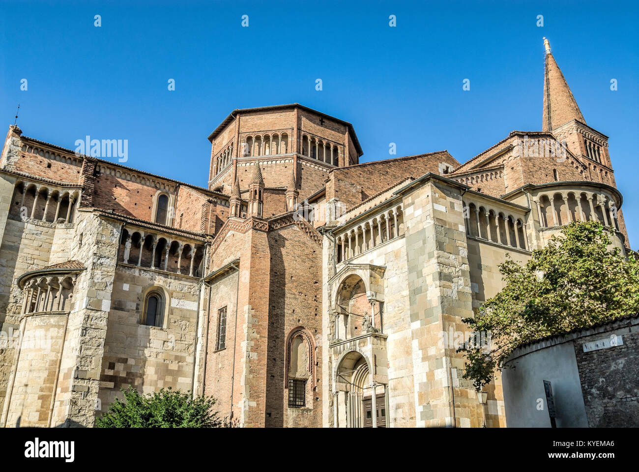 Piacenza Cathedral, Emilia-Romagna, Italy Stock Photo