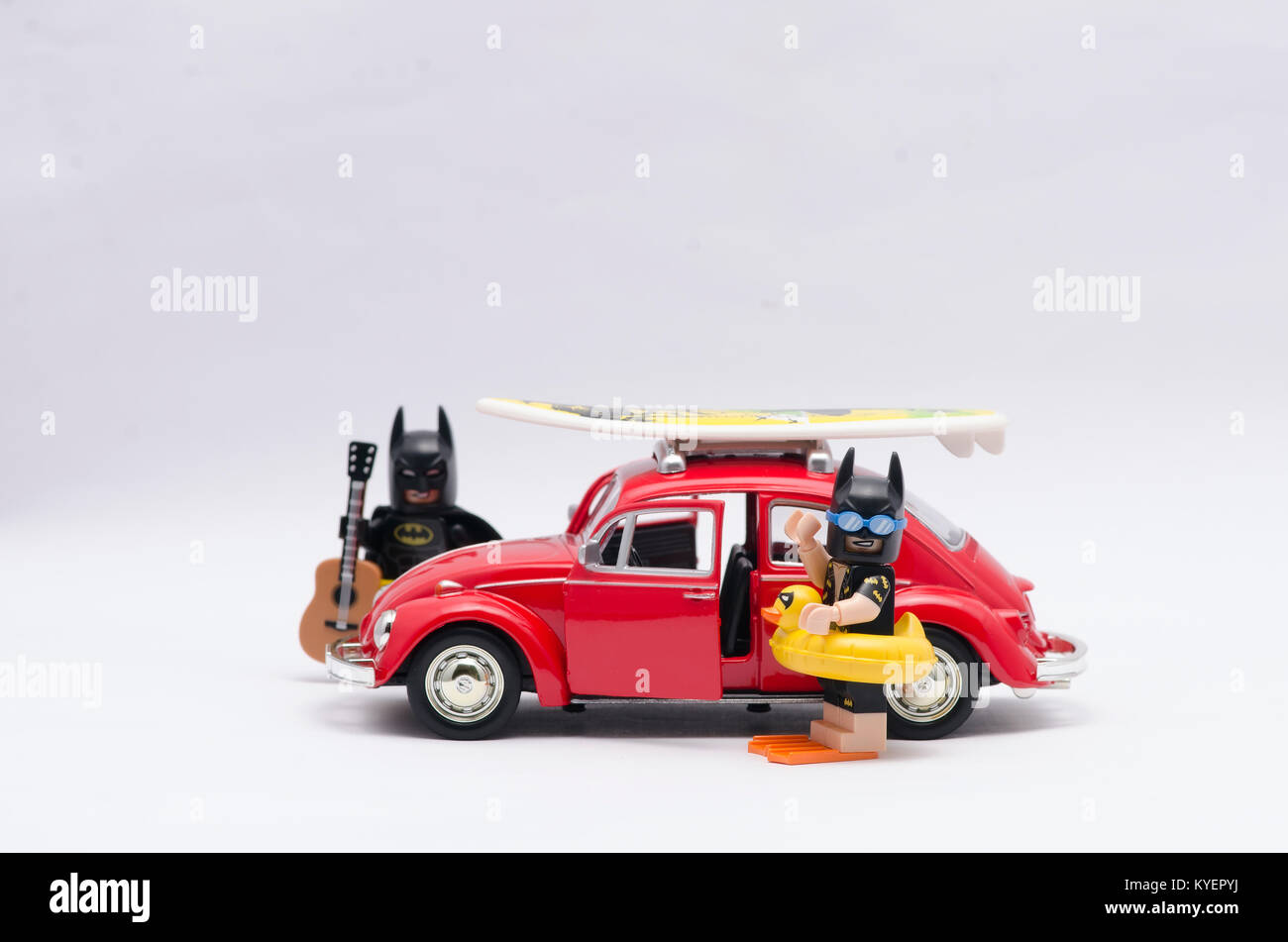 Custom car Tumbler, Batmobile on the basis of the buggy Stock Photo -  Alamy