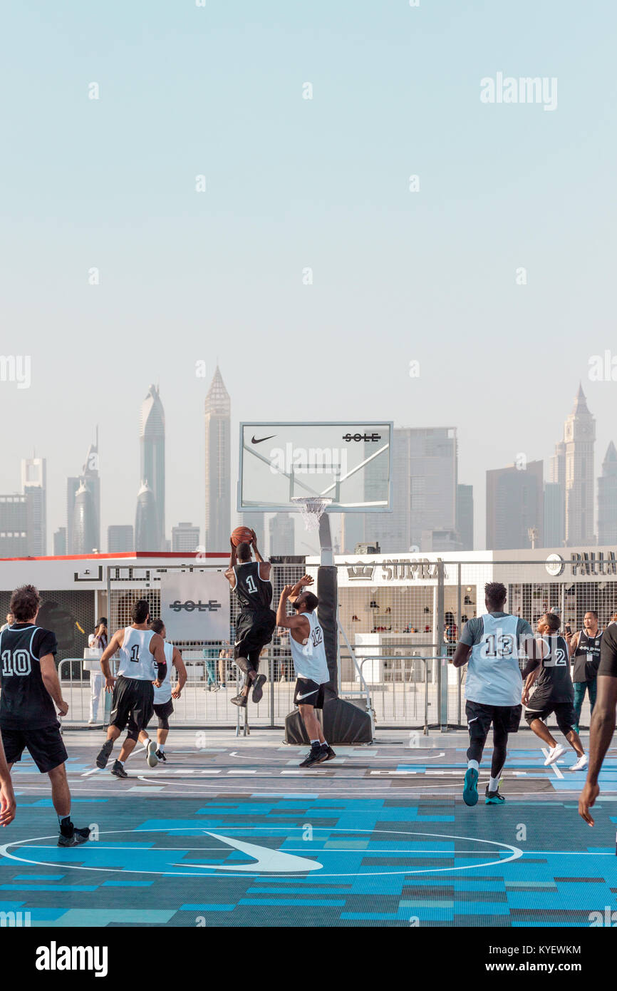 Nike Basketball Tournament in Dubai Stock Photo - Alamy