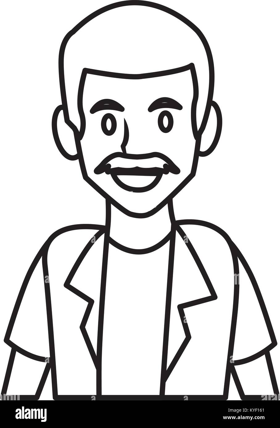 Man profile cartoon Stock Vector Image & Art - Alamy