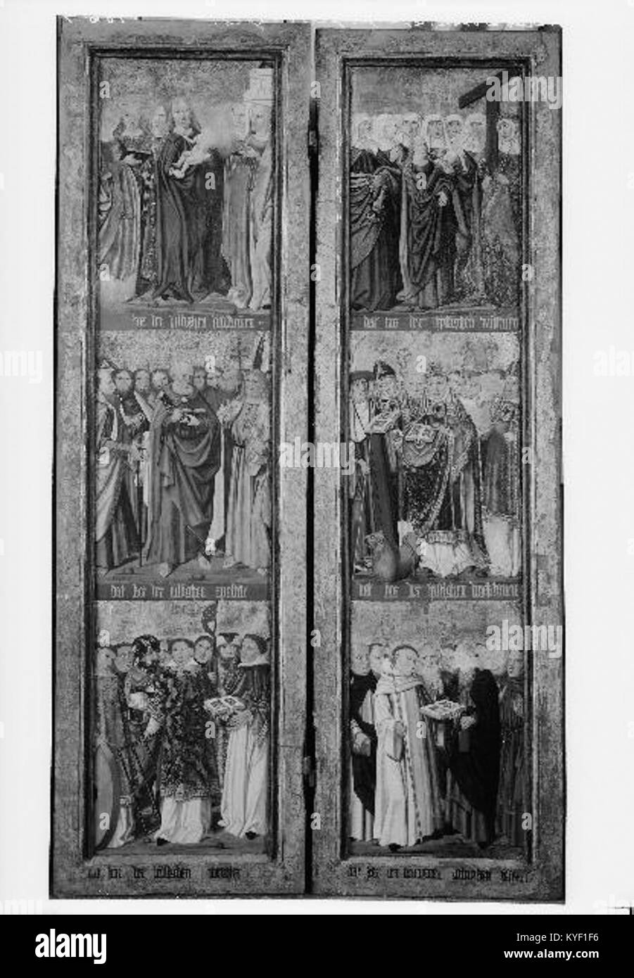 The cathedral tower bell Black and White Stock Photos & Images - Alamy