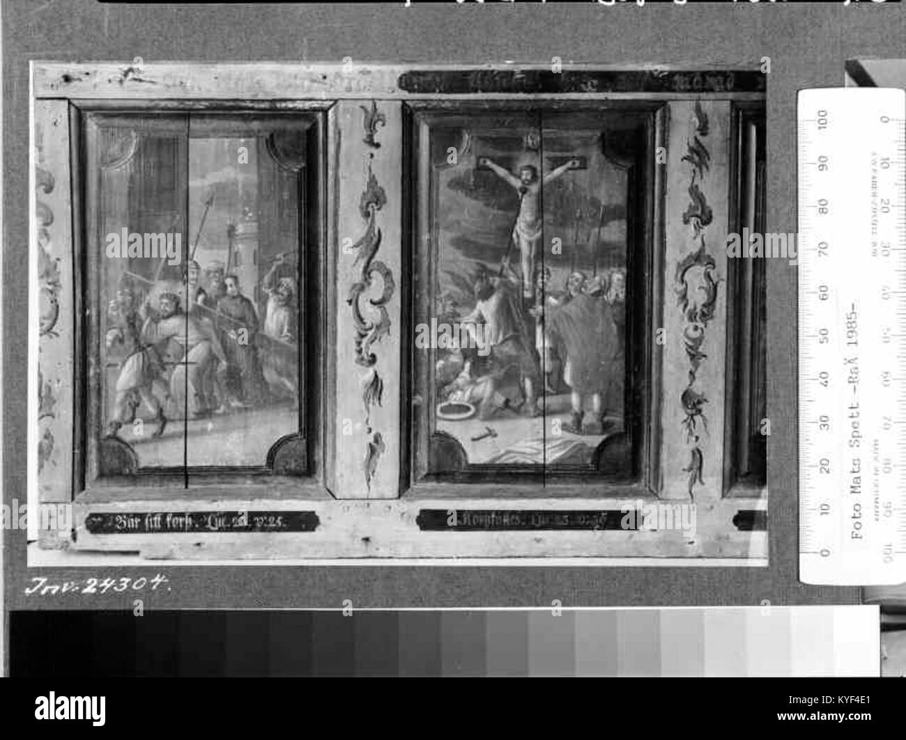 A photograph of the Västra Karups Church in Sweden, showcasing its