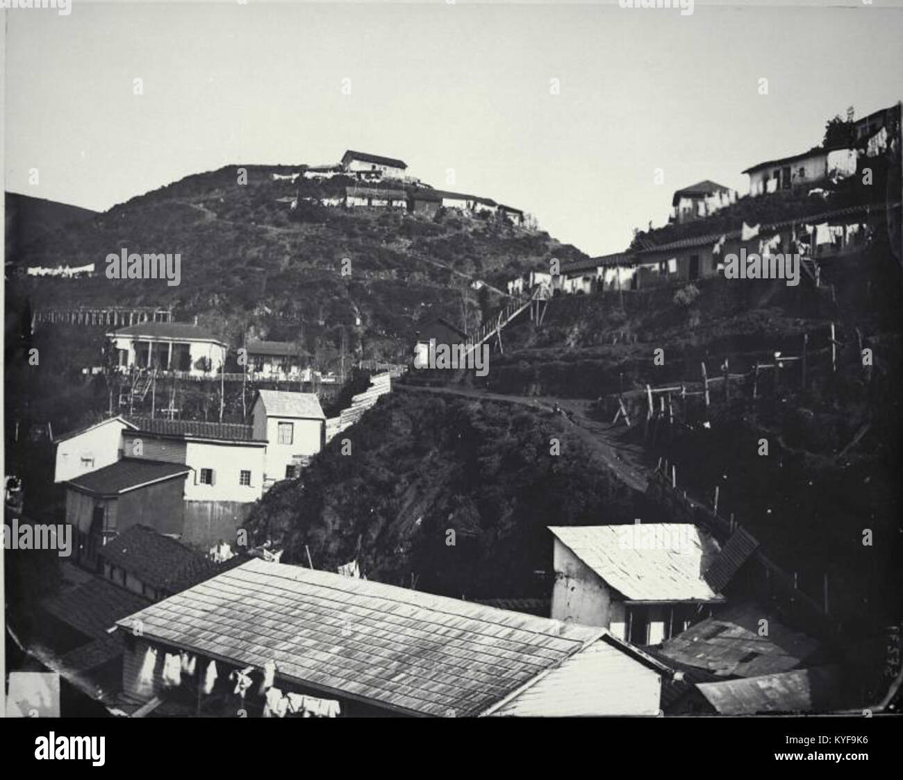 Urban Ravines A historical view of the San Francisco ravine in Valparaíso, Chile ...