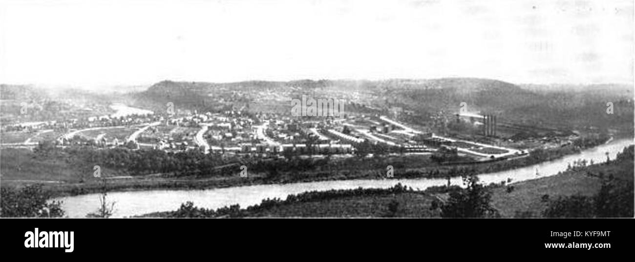 Vandergrift, Pennsylvania, May, 1896 Stock Photo Alamy