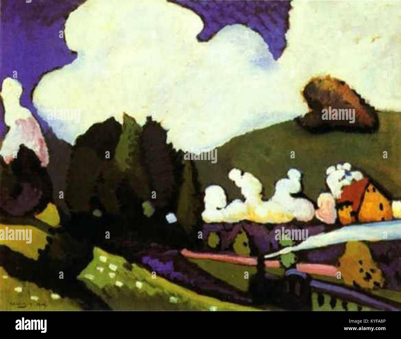 Vassily kandinsky 1909 murnau hi-res stock photography and images - Alamy
