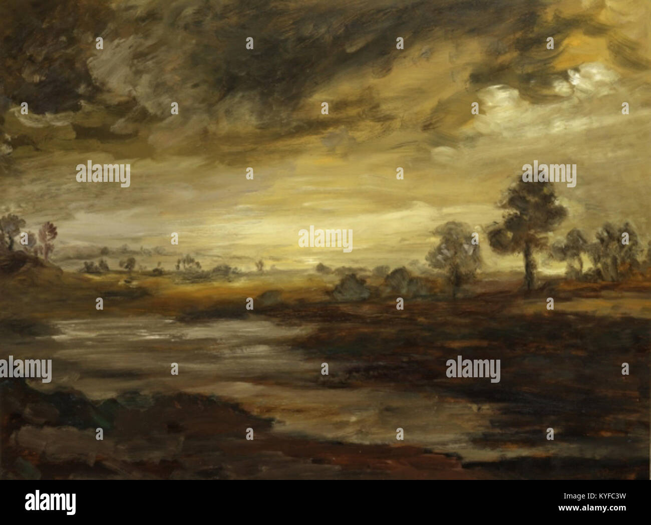 Viktor Rolín (1887 - 1942) - Bouřlivá krajina Stock Photo - Alamy
