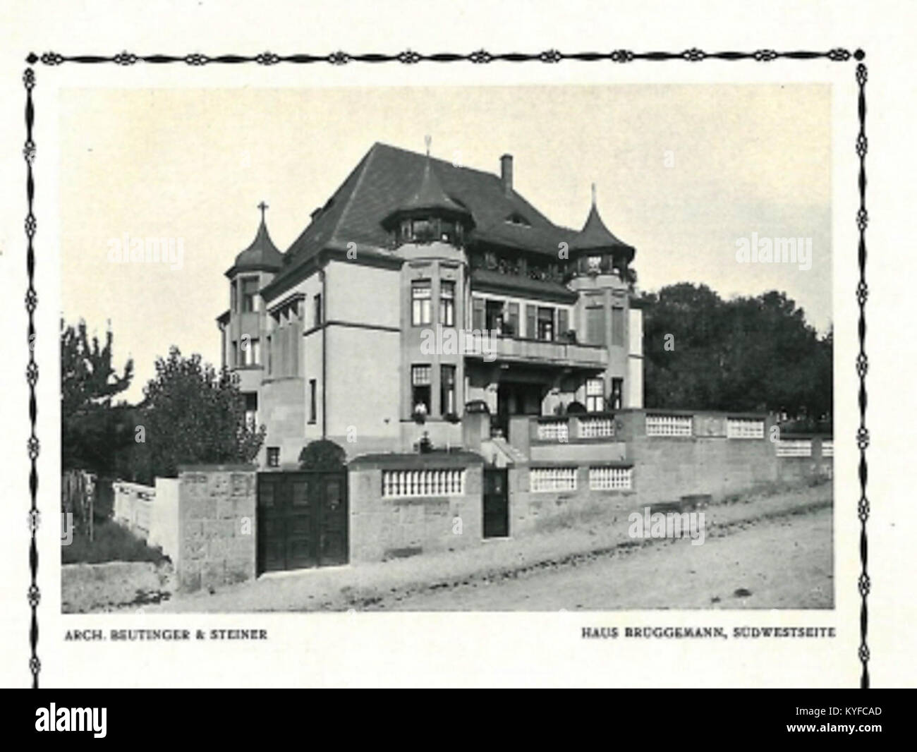 Villa Pfleiderer (auch Villa Brüggemann) Lerchenstraße 79 in Heilbronn