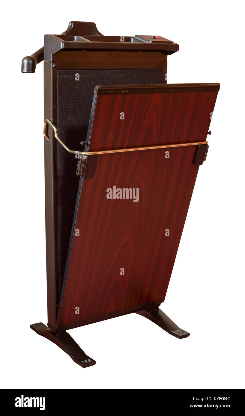 Vintage retro trouser press Stock Photo Alamy