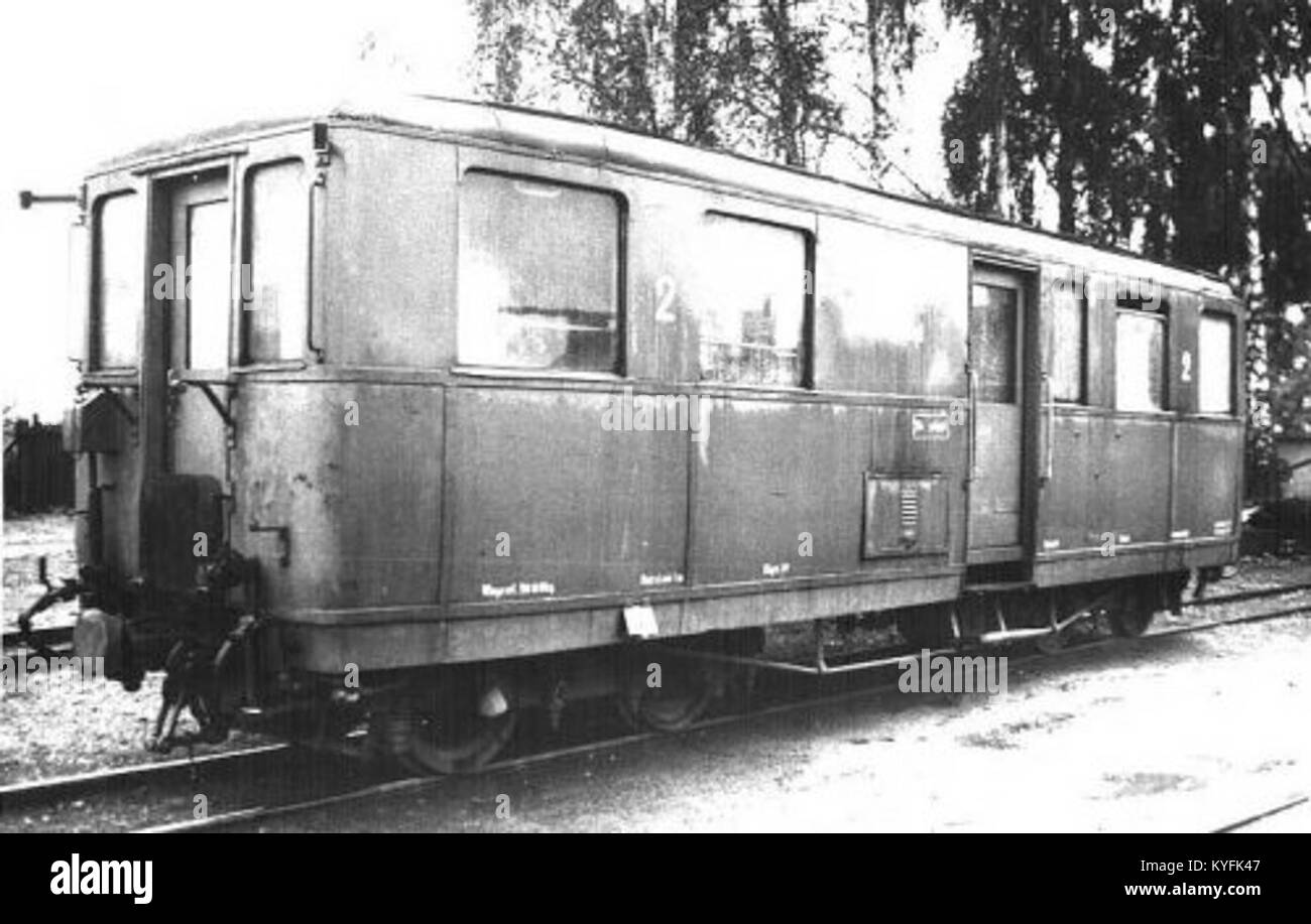 Wagon pasażerski, lata 70 lub 80-te Stock Photo
