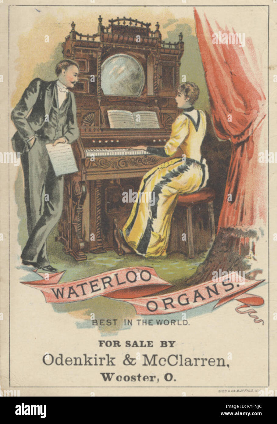 Waterloo Organ Co. (Manufacturers) (3092855227 Stock Photo Alamy