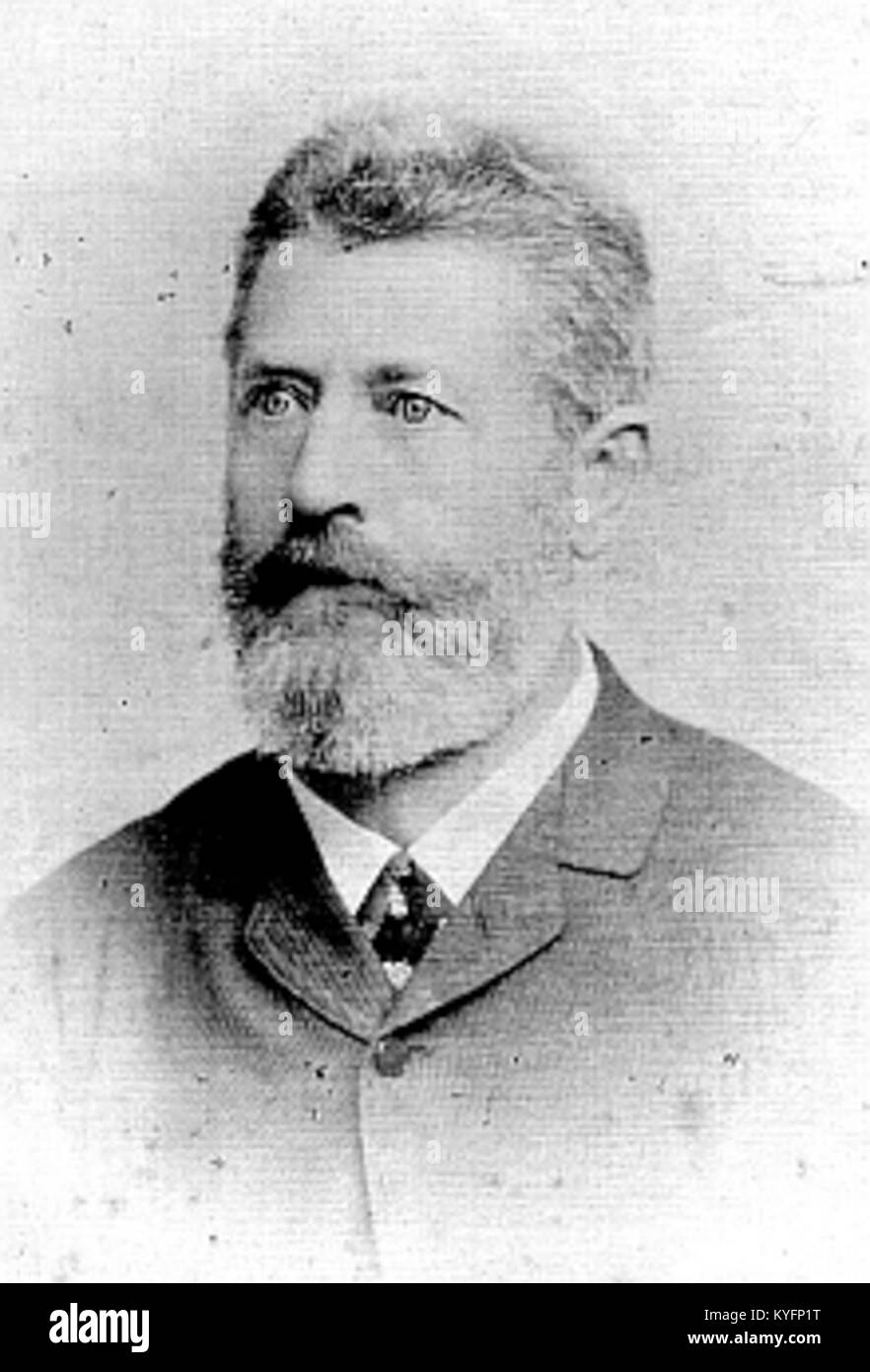 Wenzel Wenhart (1834-1912) Stock Photo
