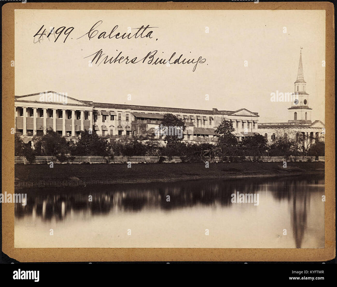 Writers Buildings, Calcutta (Fourth view) by Francis Frith Stock Photo