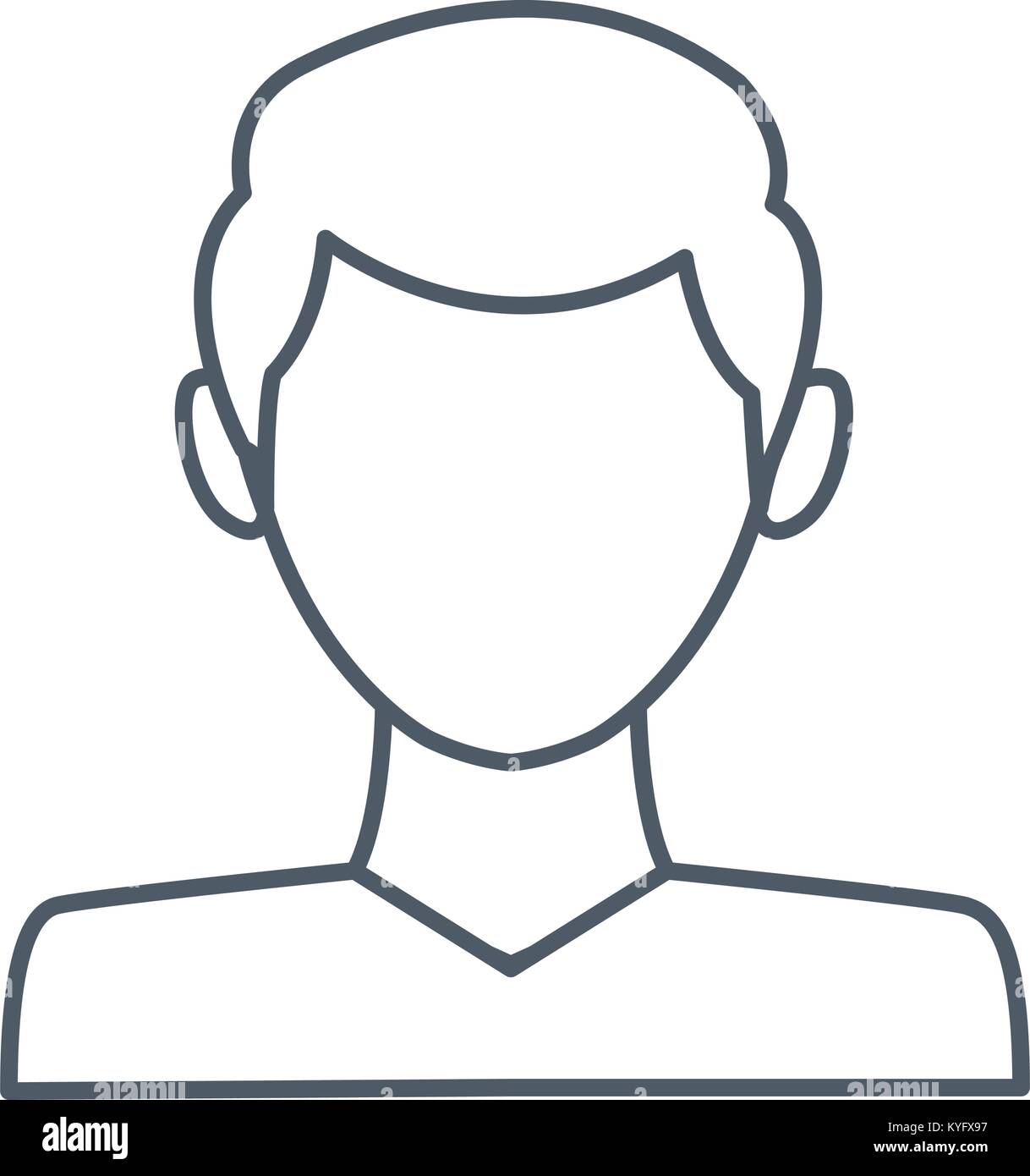 Man avatar profile Stock Vector Image & Art - Alamy