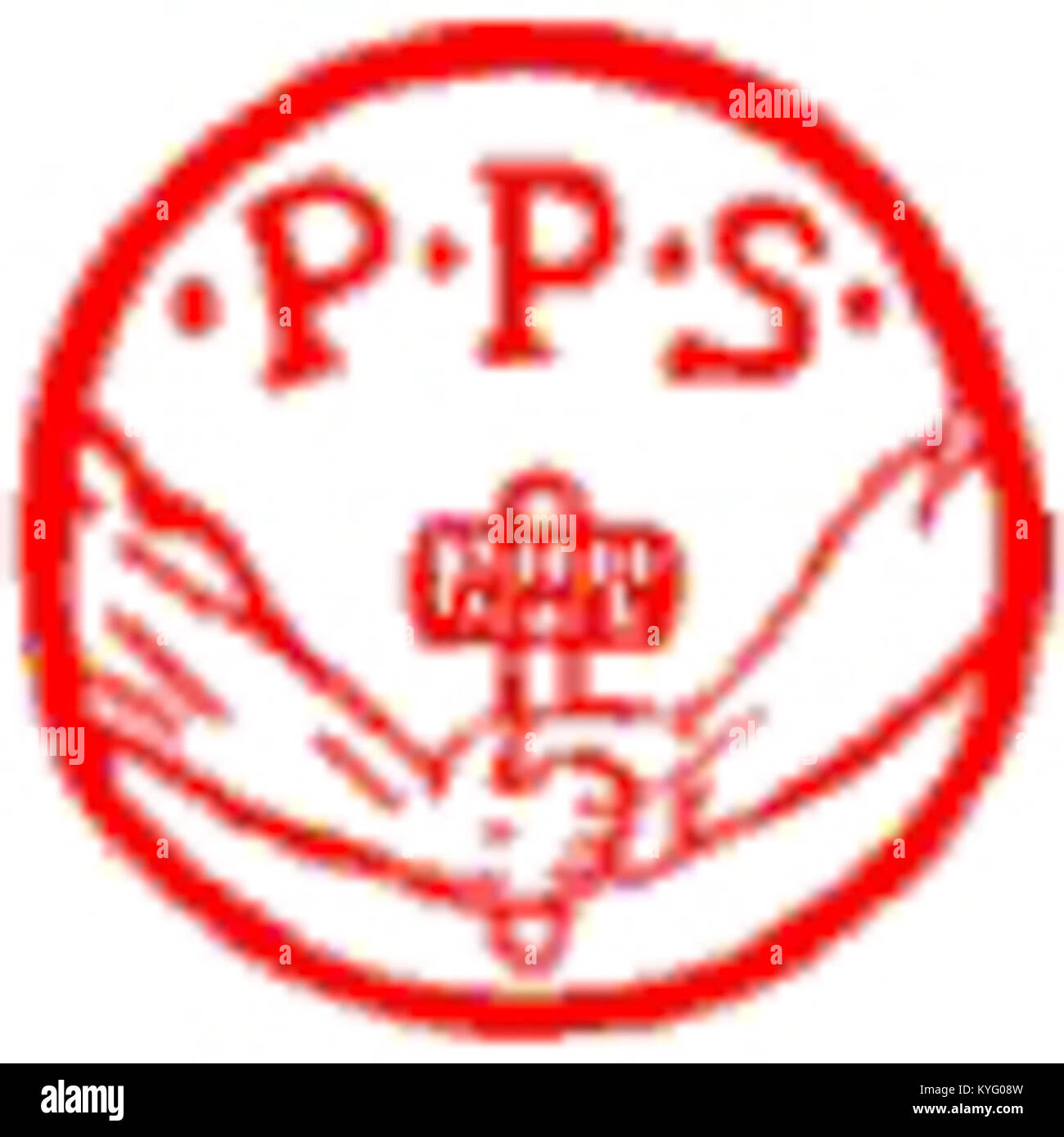 Polish Socialist Party (PPS) logo Stock Photo