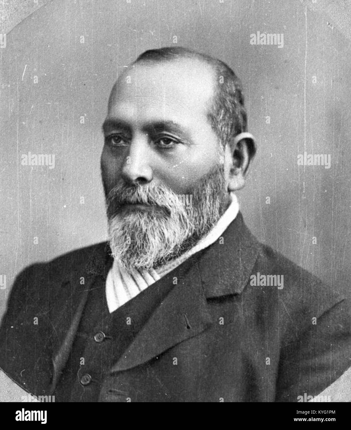 A portrait of Wiremu Pere, a Māori leader from New Zealand, recognized ...