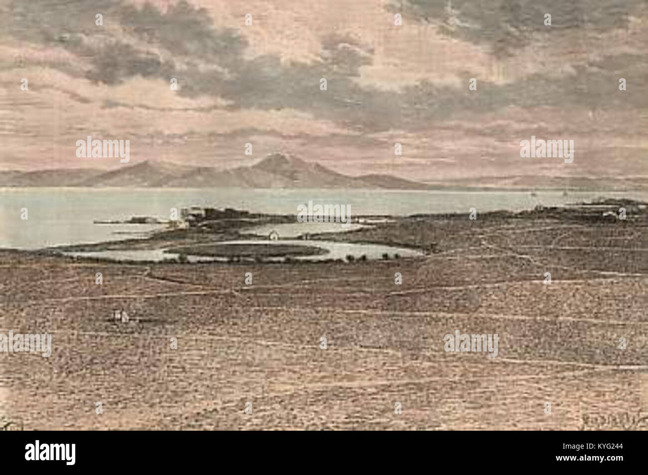 An 1886 wood engraving by Taylor and Hildibrand depicting the Punic ...