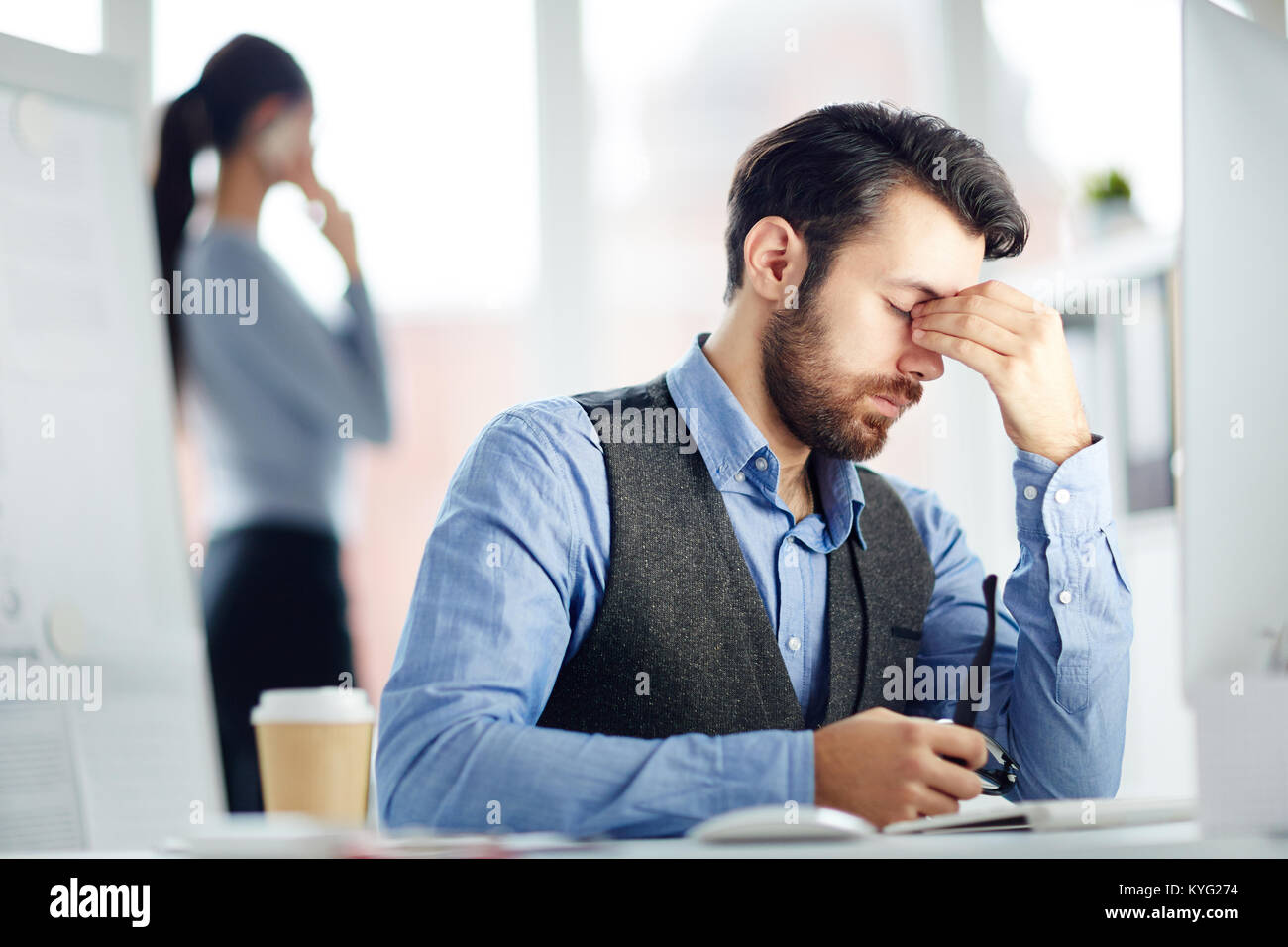 Problems at work Stock Photo - Alamy