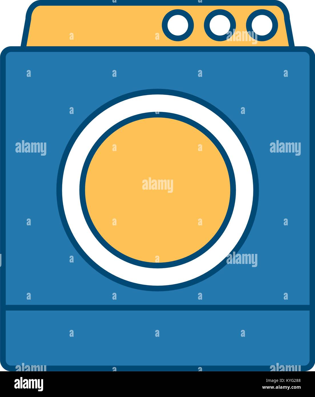 Washer laundry machine Stock Vector Image & Art Alamy