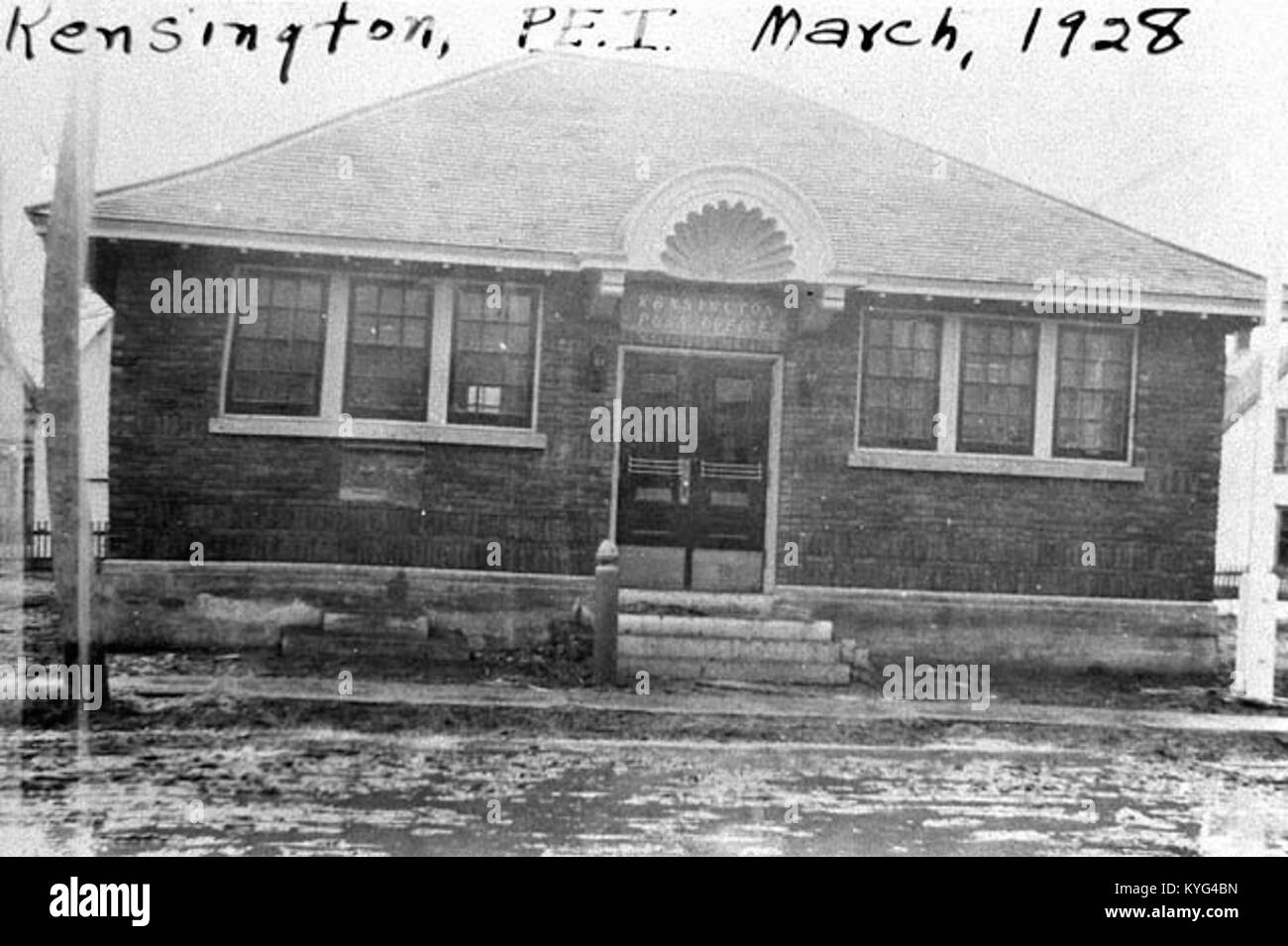 Post office, Kensington, March 1928 Stock Photo Alamy