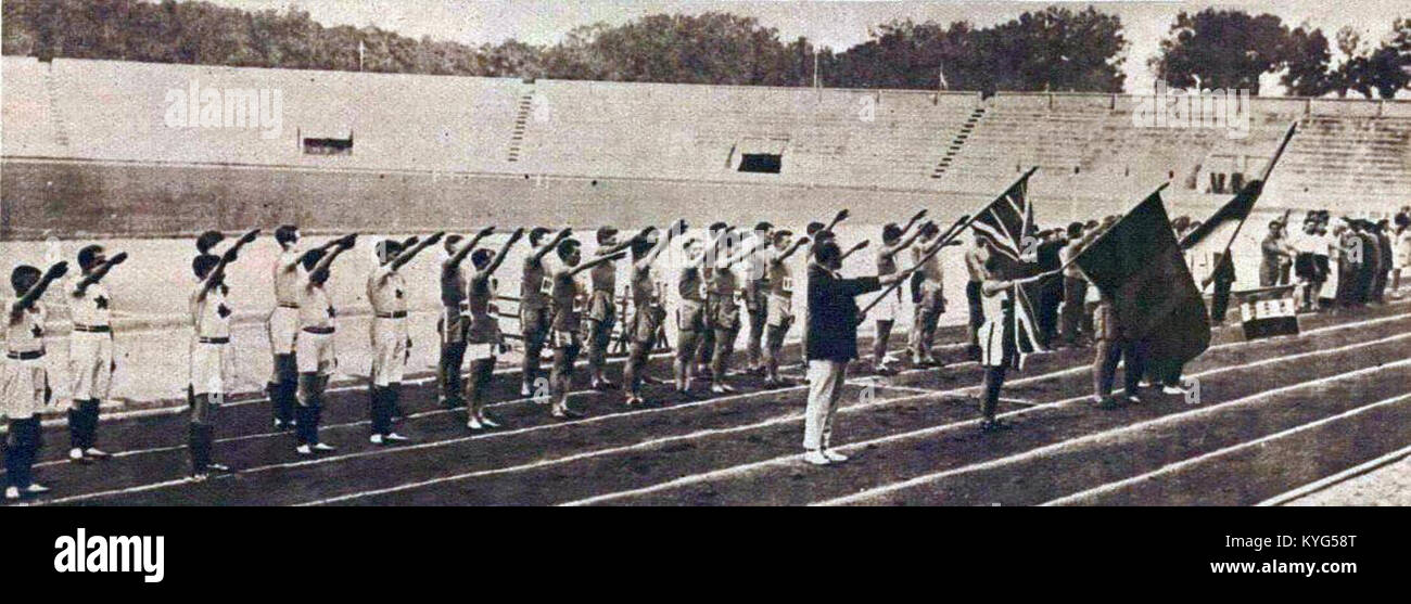 The first Deaflympics held in Paris in 1924, featuring the Olympic oath ...