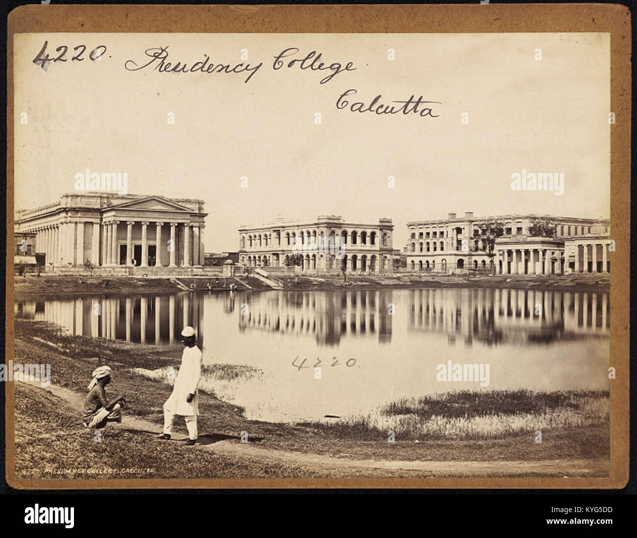 Presidency College, Calcutta by Francis Frith (1) Stock Photo