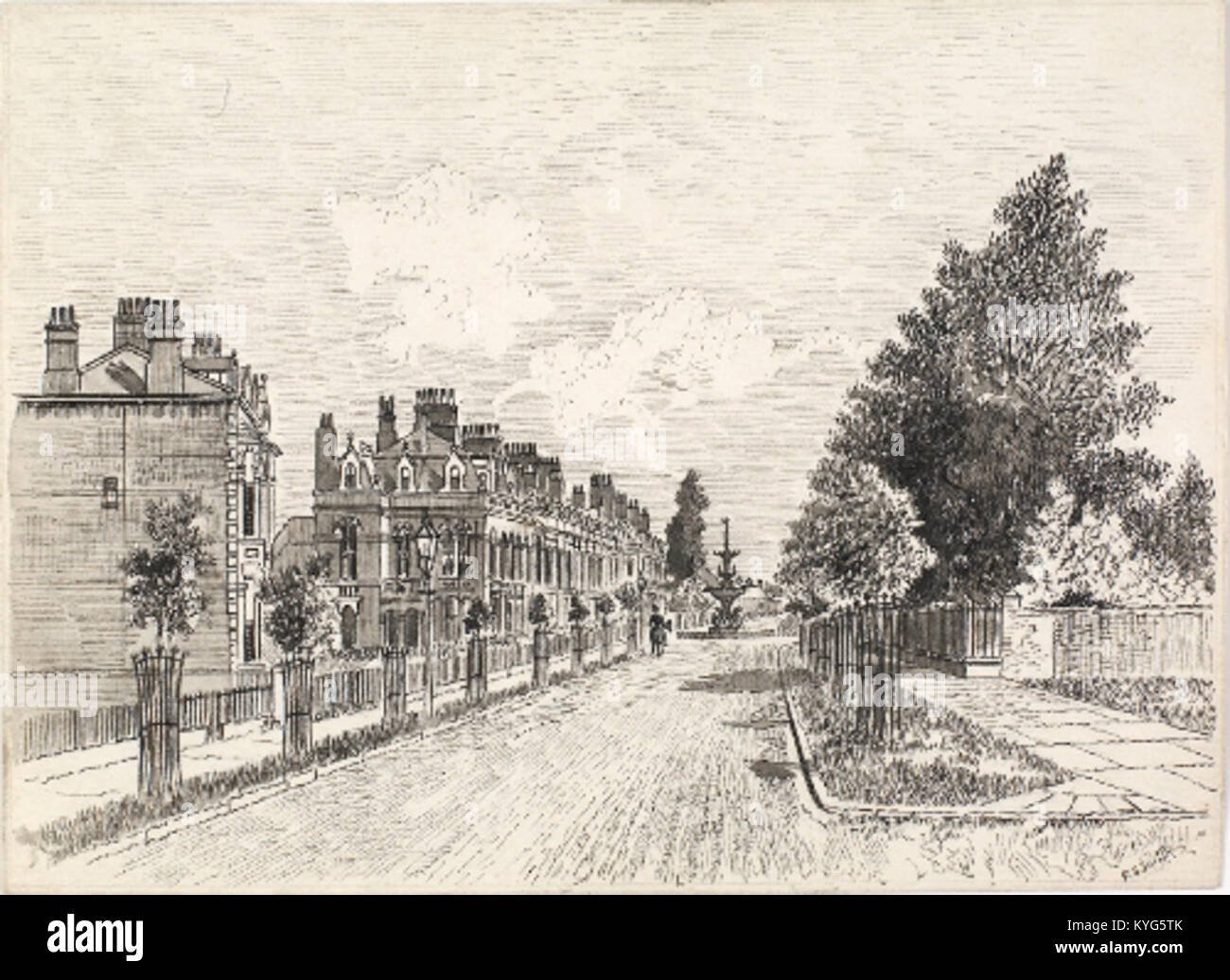 Princes Avenue, Hull , 1886 Stock Photo Alamy